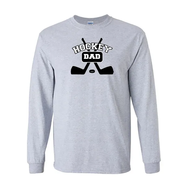 Long Sleeve Shirts Hockey Dad