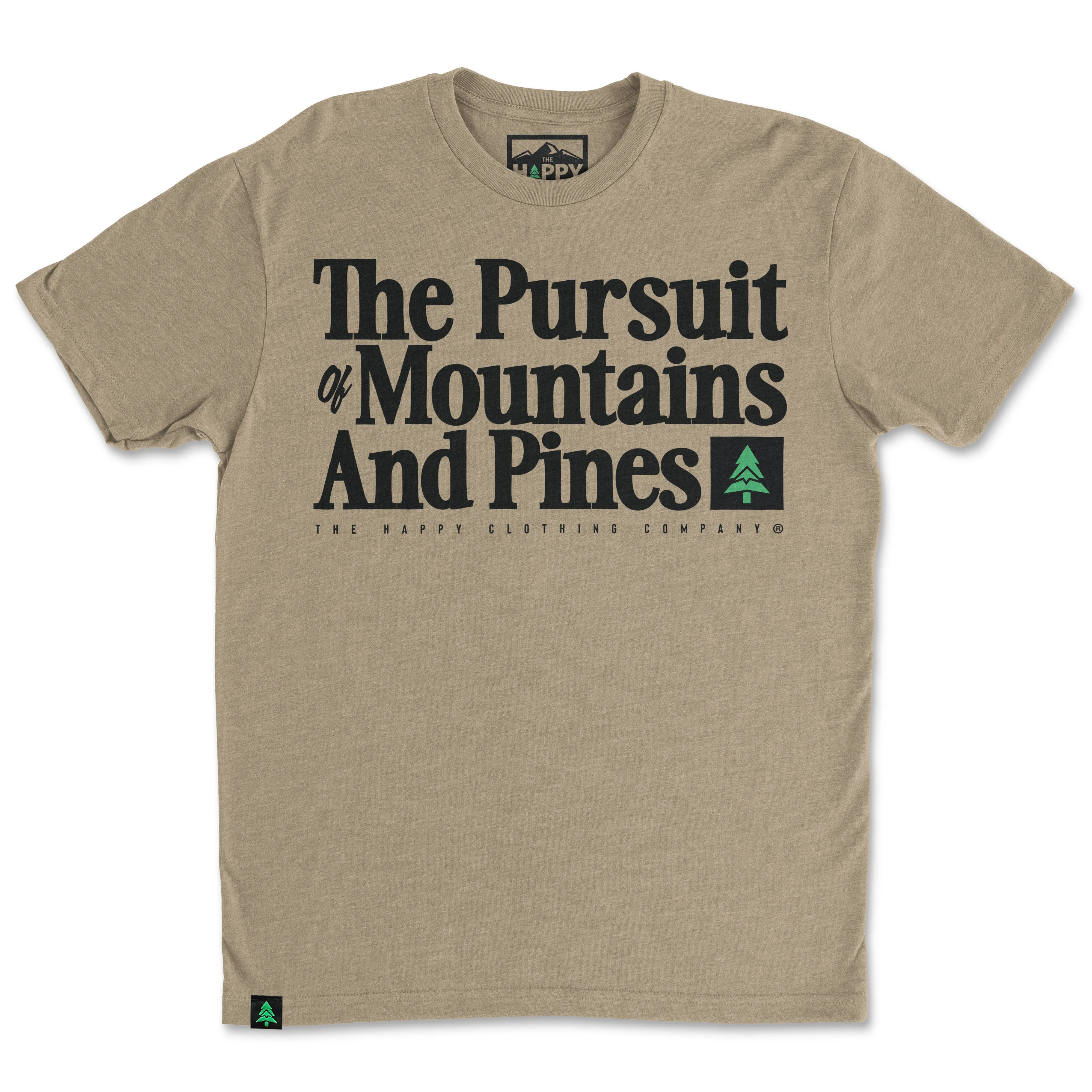 The Pursuit Of Mountains and Pines 'Trail Tee' | Lightweight Blend |