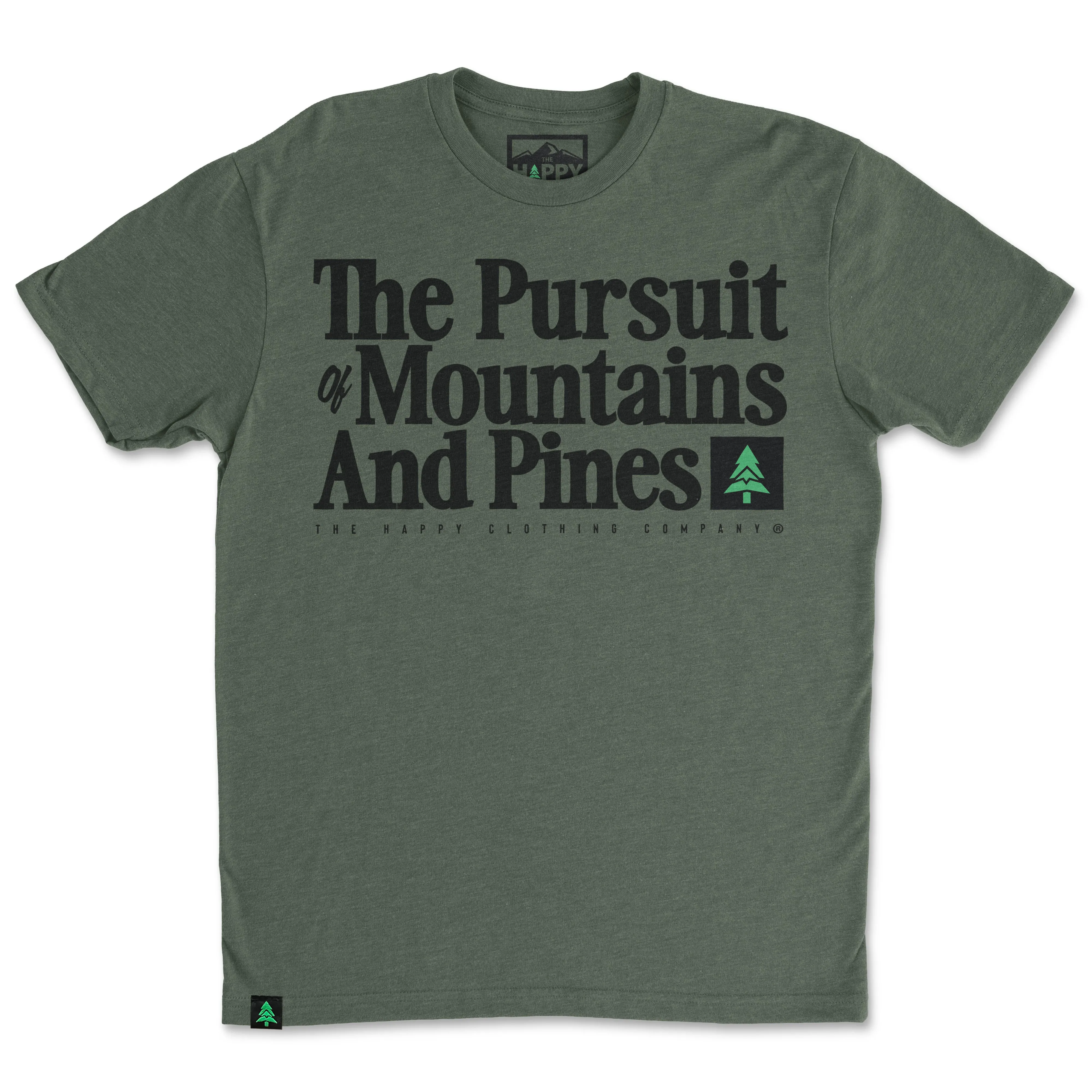 The Pursuit Of Mountains and Pines 'Trail Tee' | Lightweight Blend |
