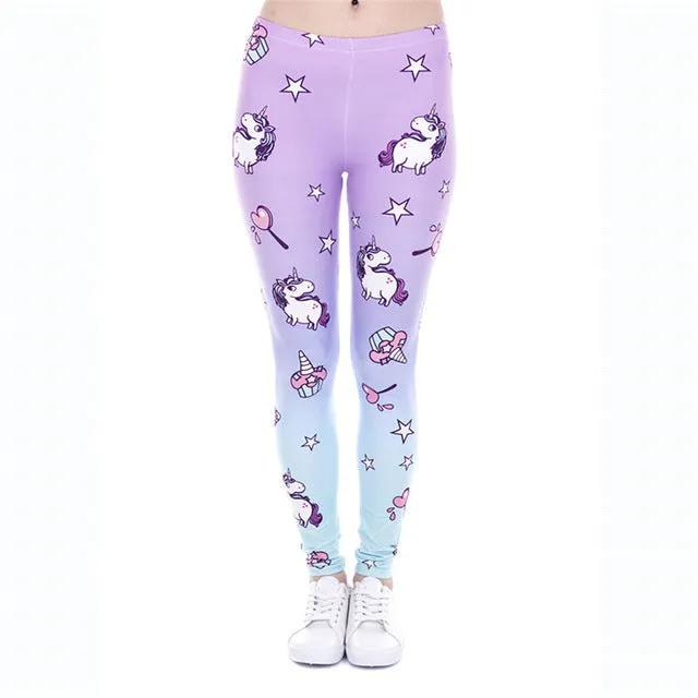 Unicorn Purple  Jeggings