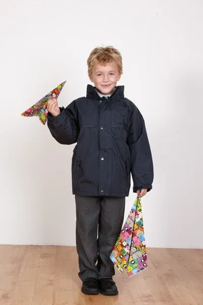 Vancouver Kids School Coat - Navy