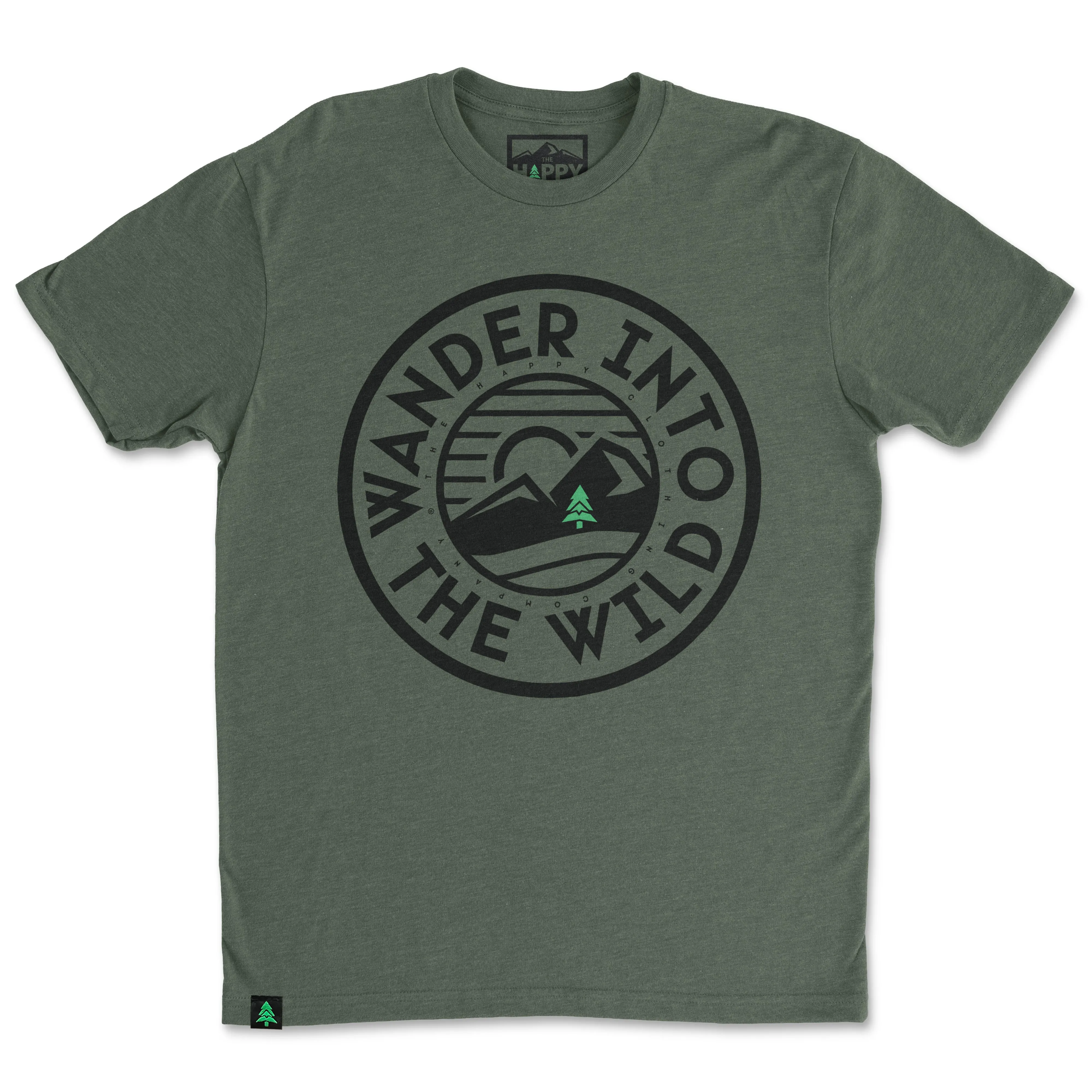 Wander Into The Wild 'Trail Tee' | Lightweight Blend |