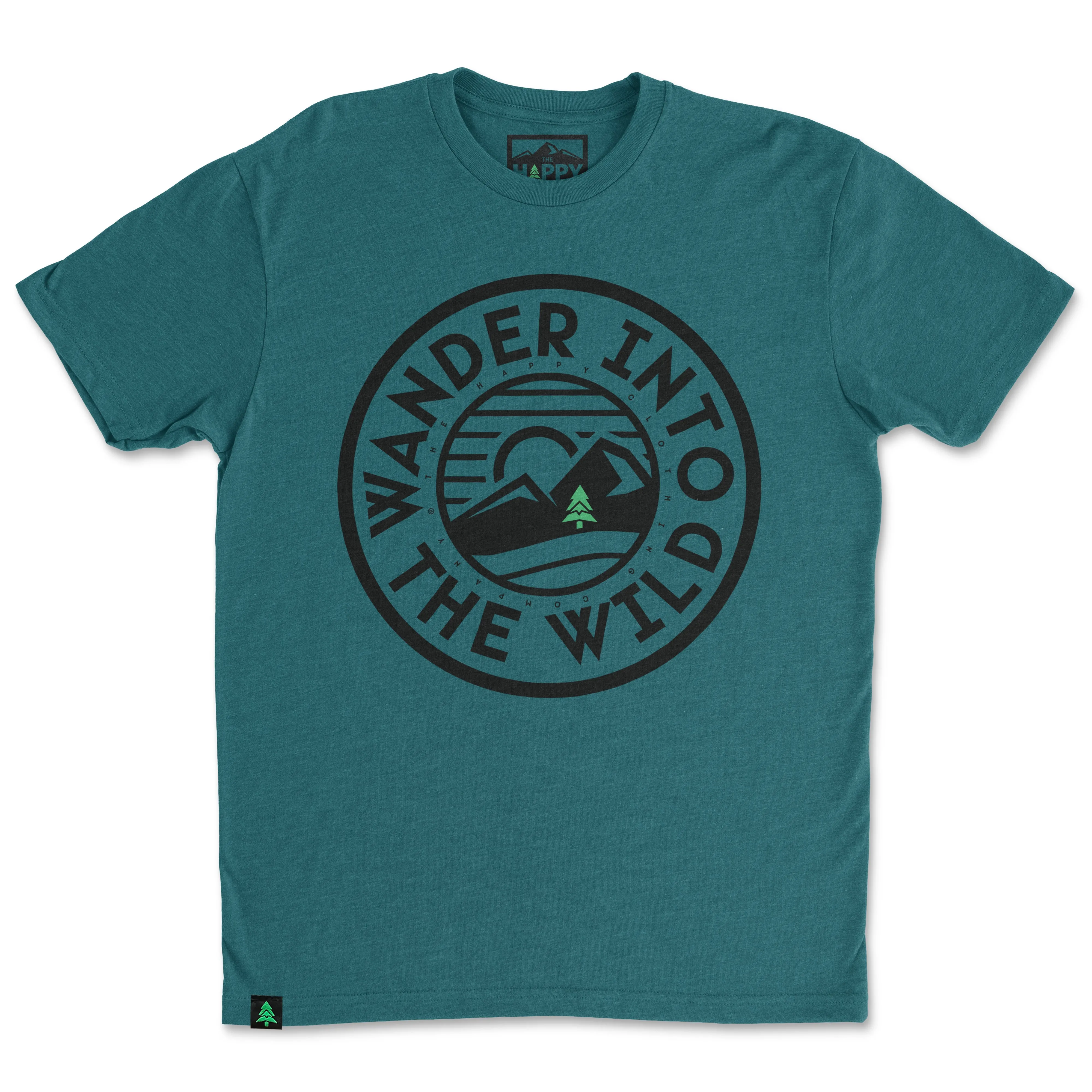 Wander Into The Wild 'Trail Tee' | Lightweight Blend |