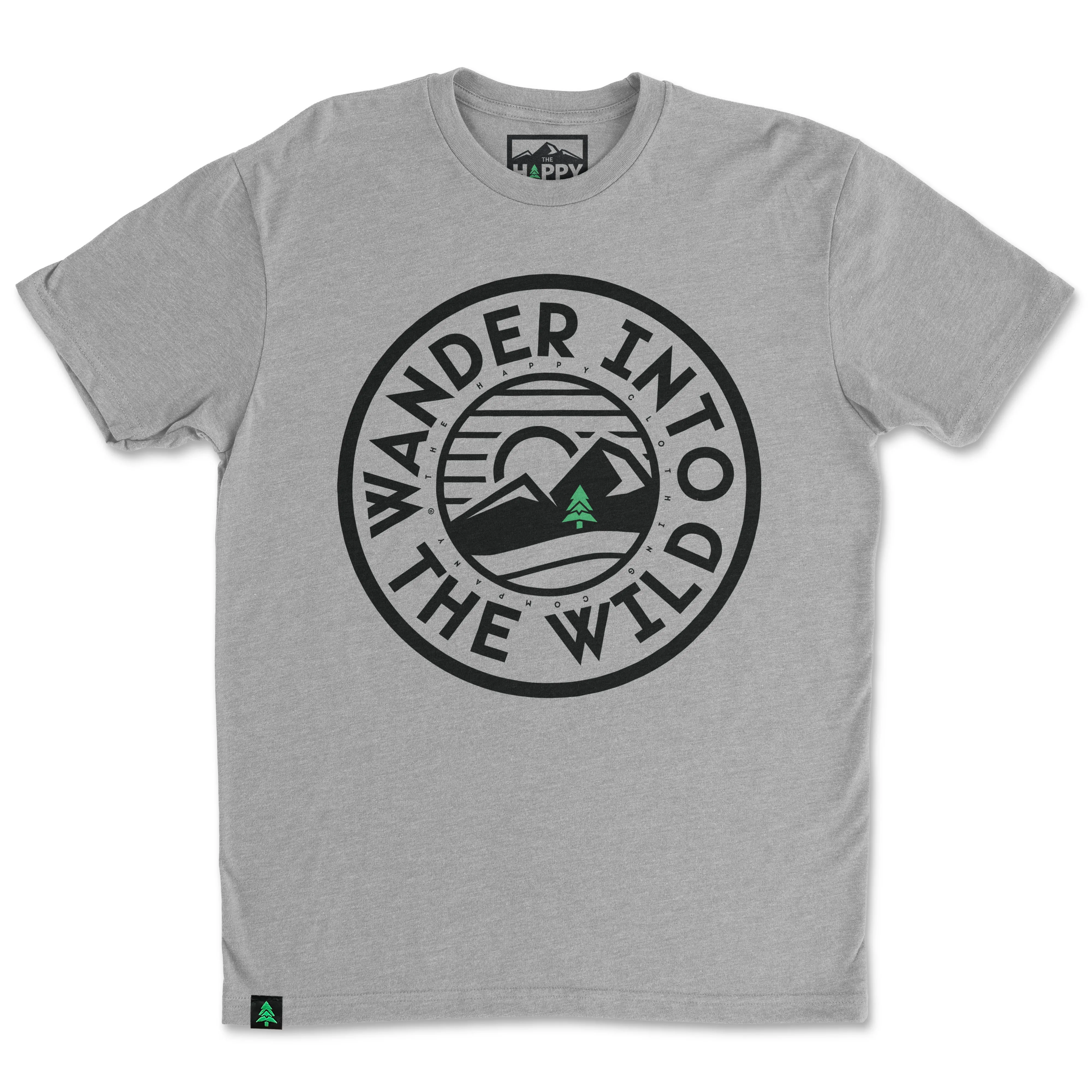 Wander Into The Wild 'Trail Tee' | Lightweight Blend |