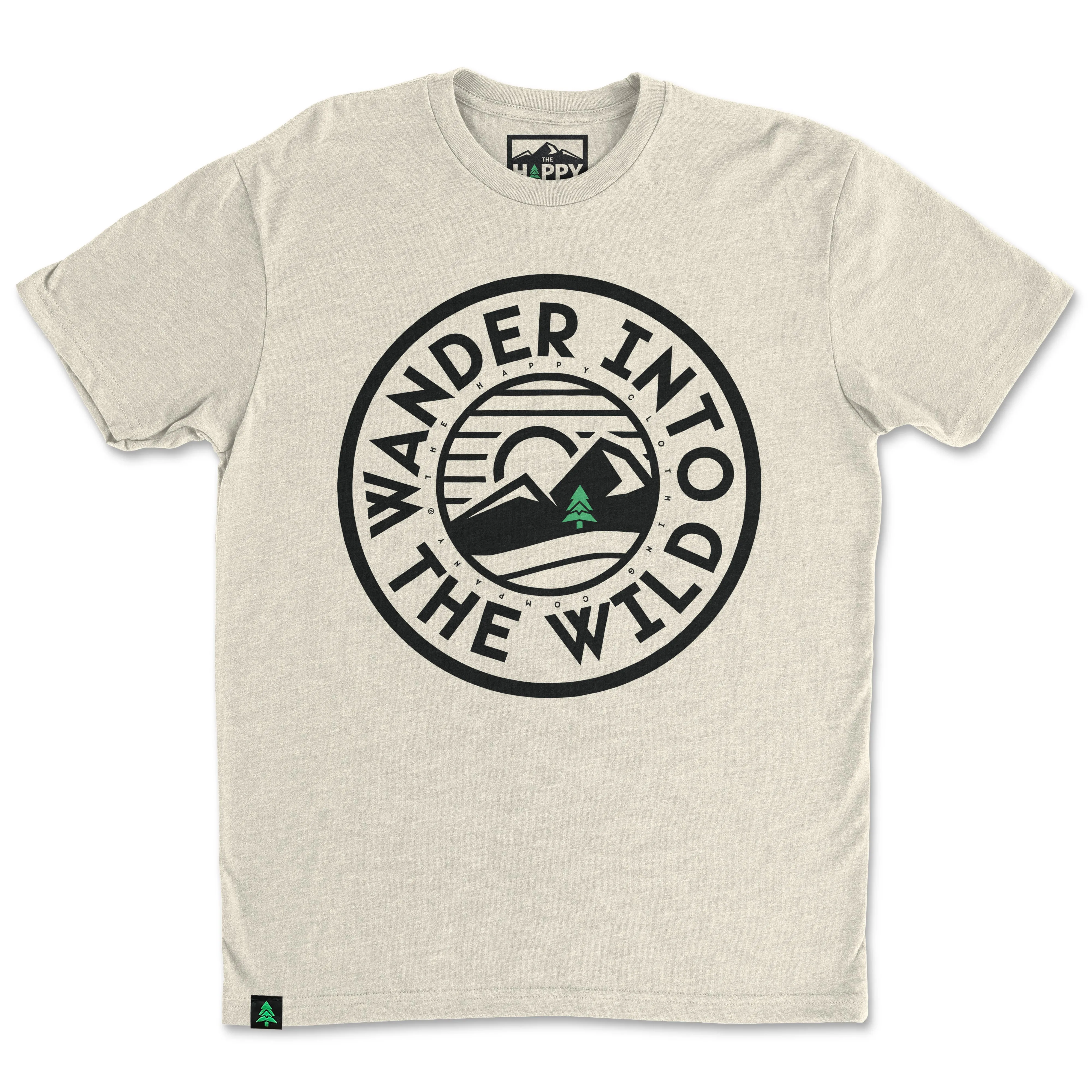 Wander Into The Wild 'Trail Tee' | Lightweight Blend |