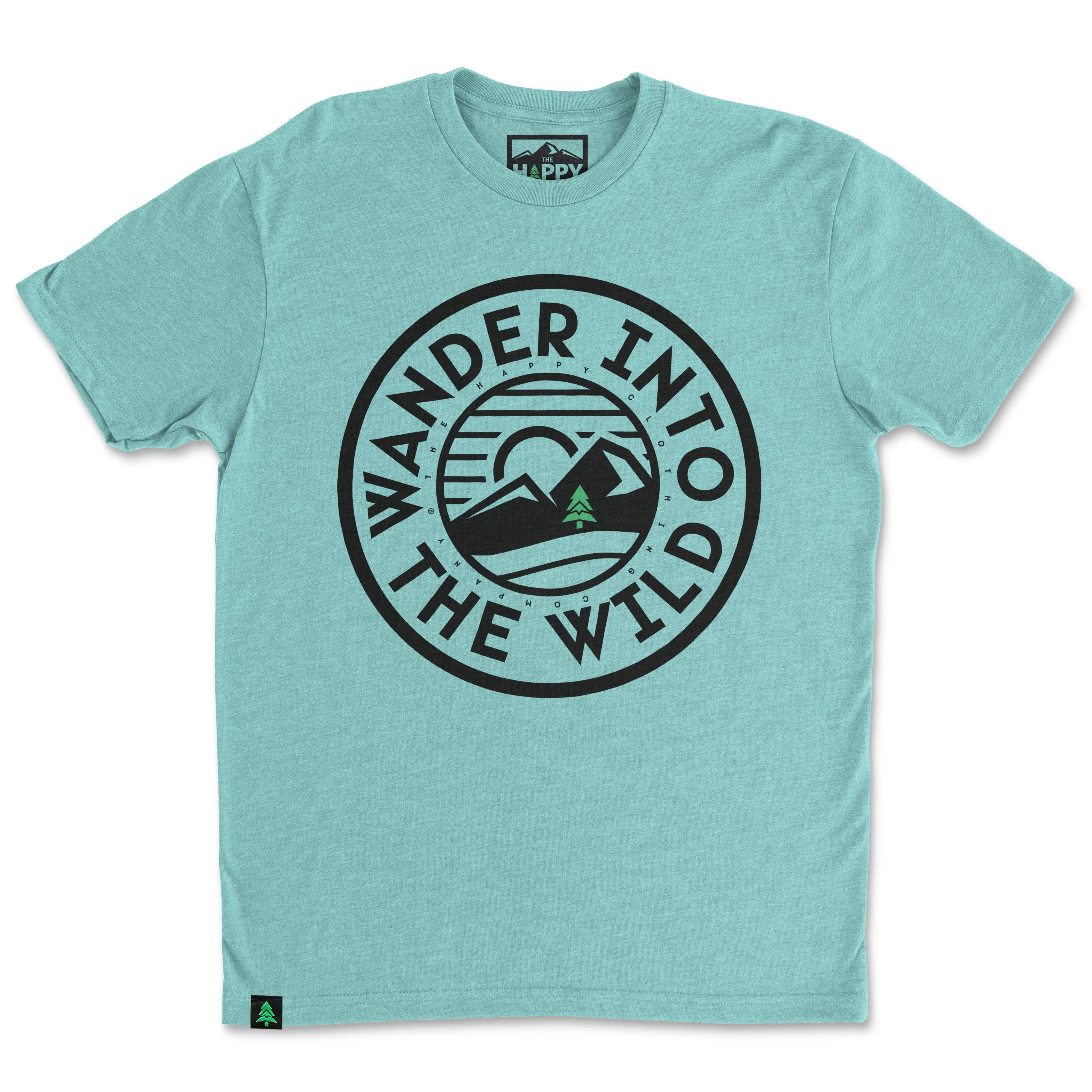 Wander Into The Wild 'Trail Tee' | Lightweight Blend |